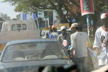 Ankunft in Lusaka