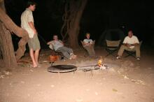 gemütliches Lagerfeuer